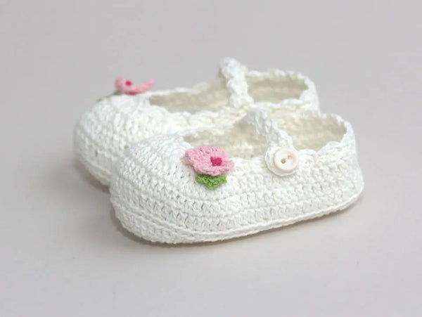 Christening Baby Booties 62E Oli Prik Copenhagen