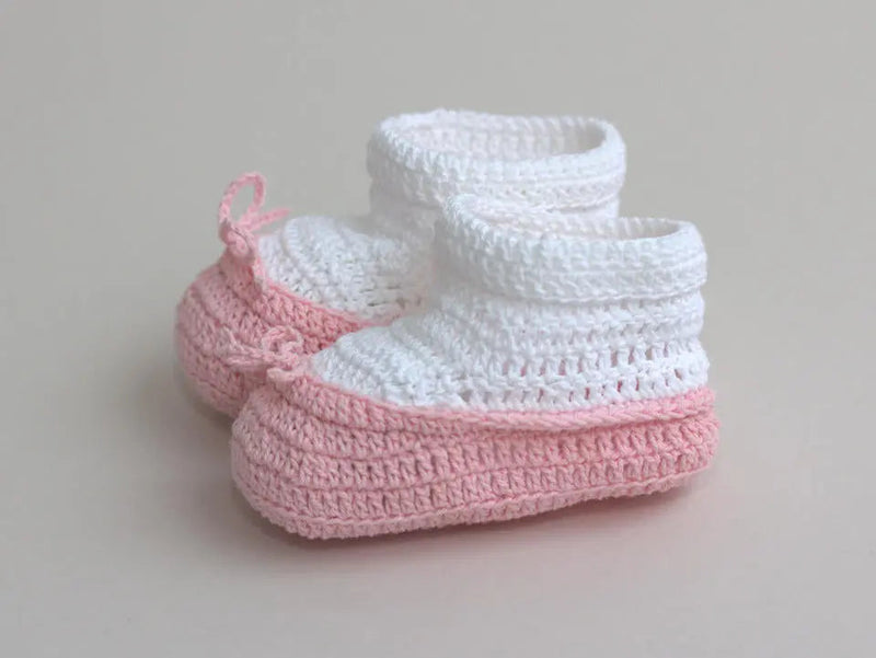 Christening Baby Booties 70P Oli Prik Copenhagen