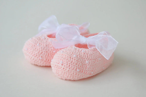 Christening Baby Booties 83LP Oli Prik Copenhagen